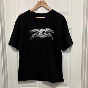 Anti Hero Skateboards Black Graphic Tee